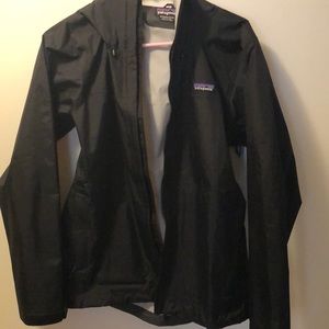 Black Patagonia Rain Jacket